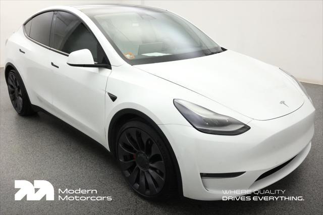 used 2021 Tesla Model Y car, priced at $28,999