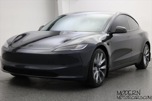 used 2024 Tesla Model 3 car, priced at $41,999