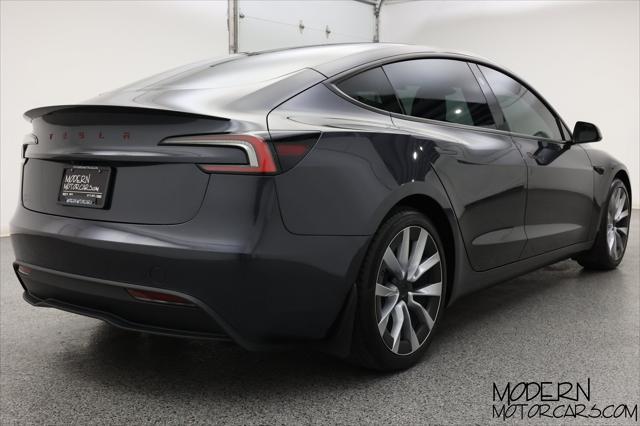 used 2024 Tesla Model 3 car, priced at $41,999