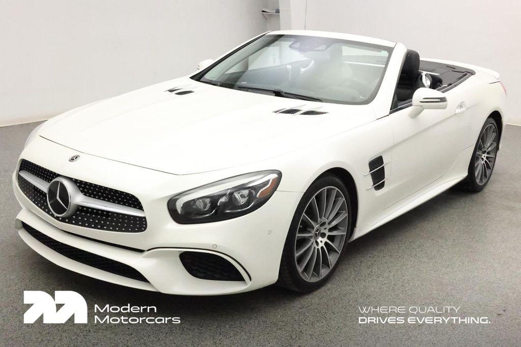 used 2018 Mercedes-Benz SL 450 car, priced at $44,999