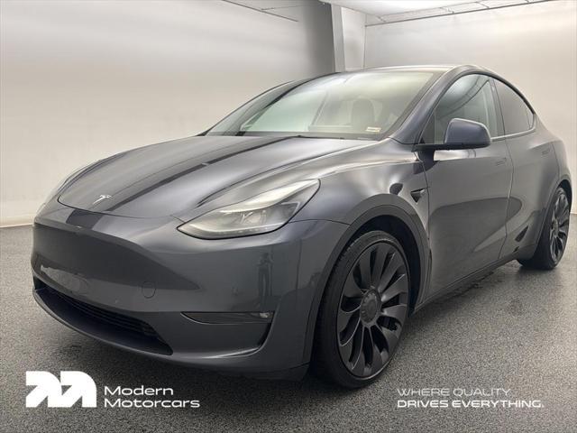used 2022 Tesla Model Y car, priced at $28,999