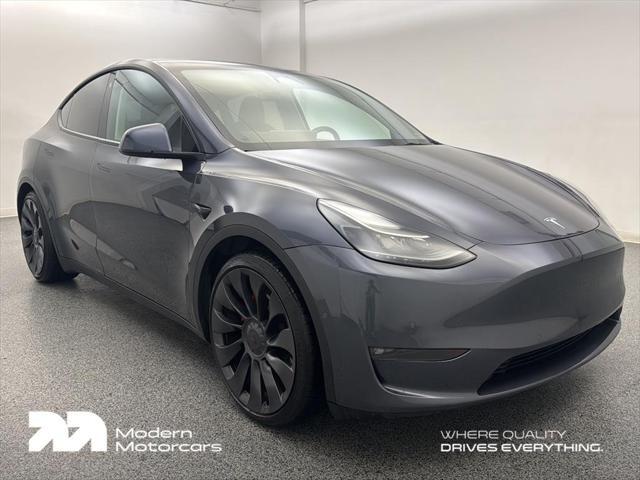 used 2022 Tesla Model Y car, priced at $28,999