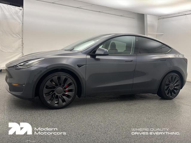 used 2022 Tesla Model Y car, priced at $28,999