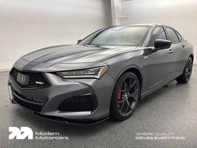 used 2022 Acura TLX car, priced at $43,999