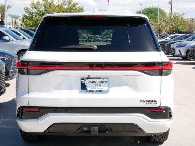 new 2026 Lexus TX 500h car, priced at $76,243