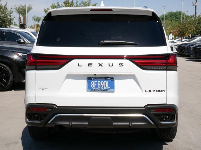 new 2025 Lexus LX 700h car, priced at $128,968