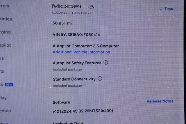 used 2018 Tesla Model 3 car, priced at $22,900