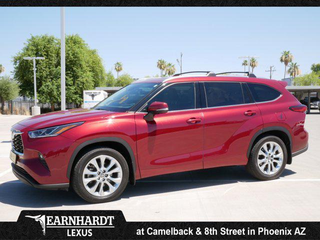 used 2021 Toyota Highlander car, priced at $37,500