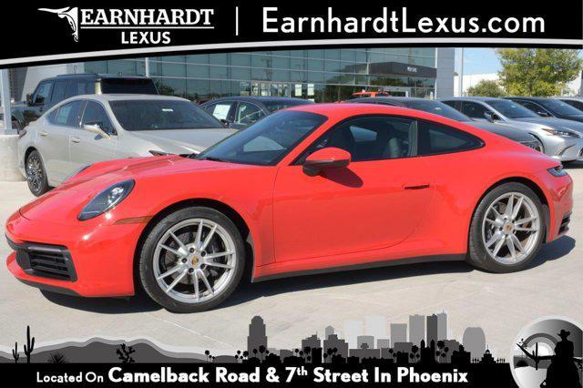 used 2022 Porsche 911 car, priced at $113,300