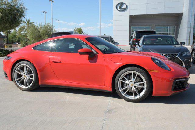 used 2022 Porsche 911 car, priced at $113,300