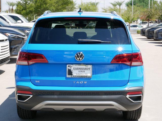 used 2022 Volkswagen Taos car, priced at $18,900