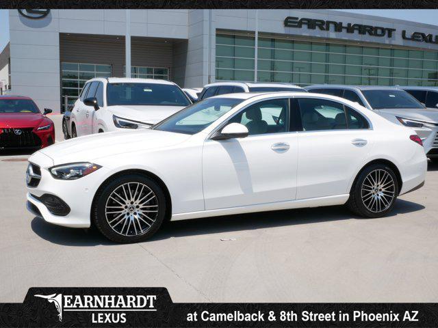 used 2023 Mercedes-Benz C-Class car, priced at $37,400