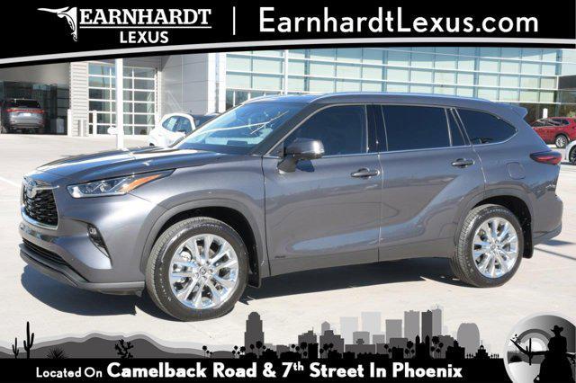 used 2024 Toyota Highlander Hybrid car, priced at $54,500