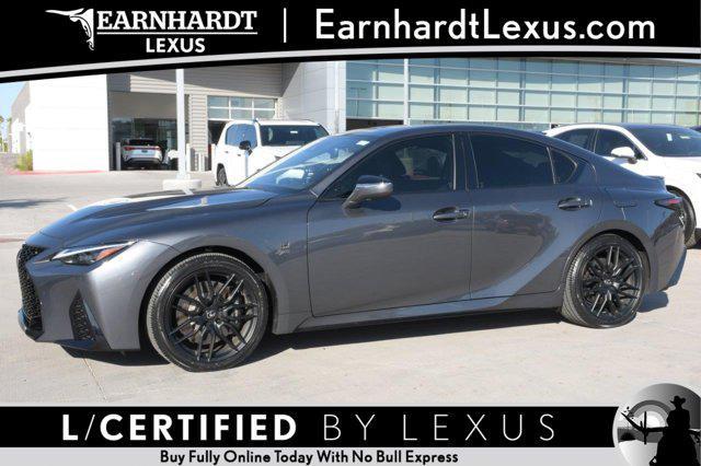 used 2023 Lexus IS 500 car, priced at $59,900