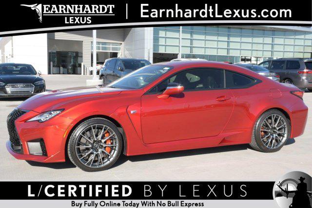 used 2020 Lexus RC F car, priced at $62,900