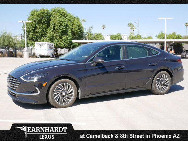 used 2023 Hyundai Sonata Hybrid car, priced at $23,900