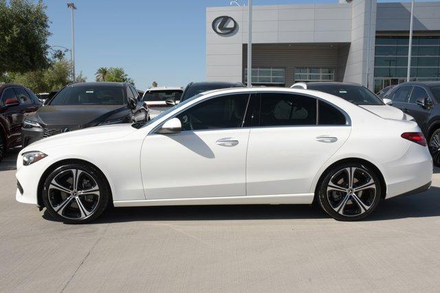 used 2022 Mercedes-Benz C-Class car, priced at $37,900