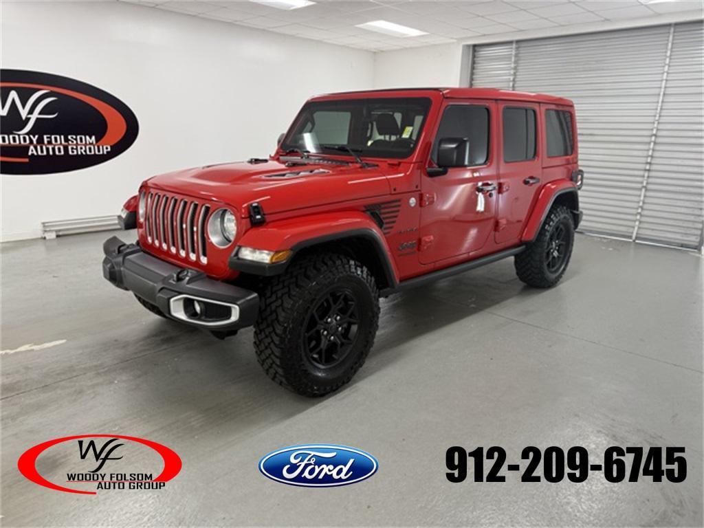 used 2020 Jeep Wrangler Unlimited car, priced at $34,896