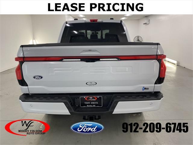 new 2025 Ford F-150 Lightning car, priced at $80,165