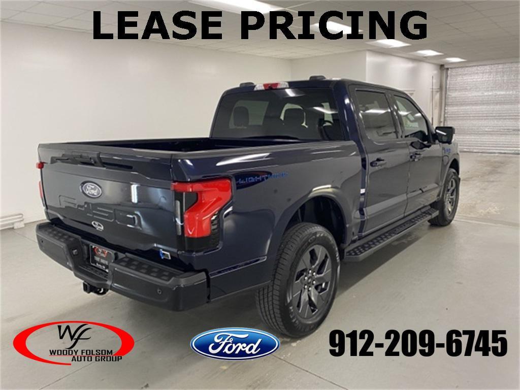 new 2025 Ford F-150 Lightning car, priced at $63,595