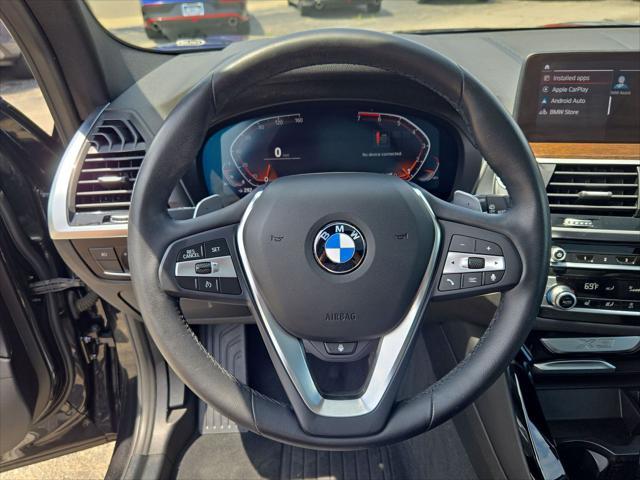 used 2020 BMW X3 car, priced at $27,350