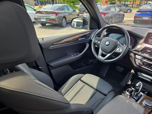 used 2020 BMW X3 car, priced at $27,350