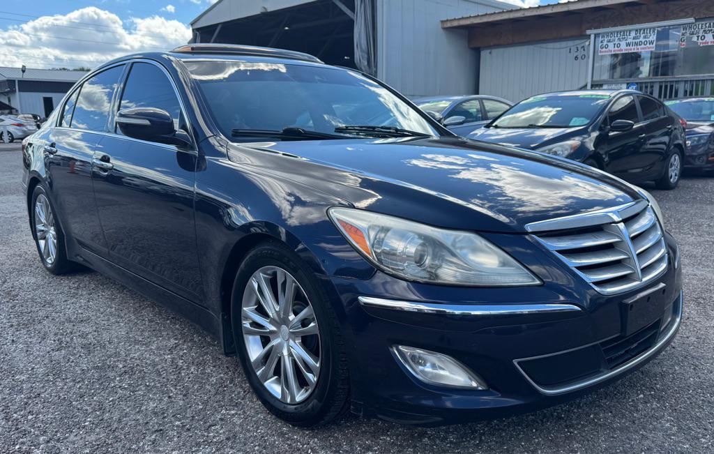 used 2013 Hyundai Genesis car, priced at $3,800