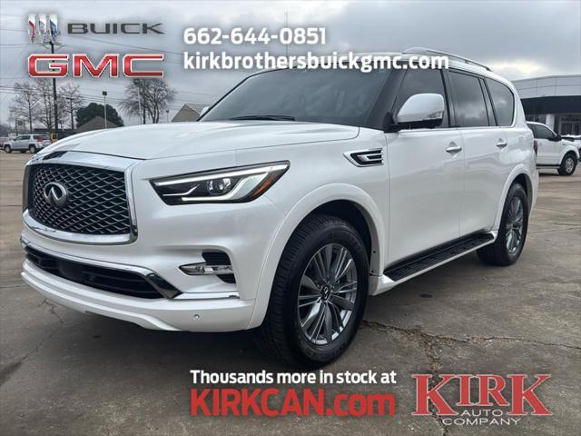 used 2022 INFINITI QX80 car, priced at $46,850