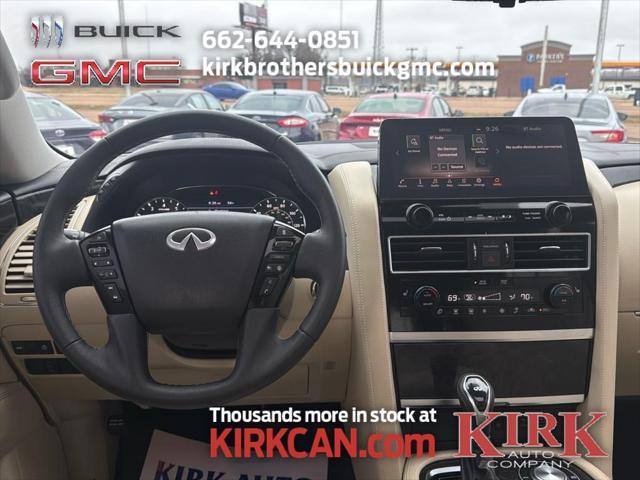 used 2022 INFINITI QX80 car, priced at $46,850