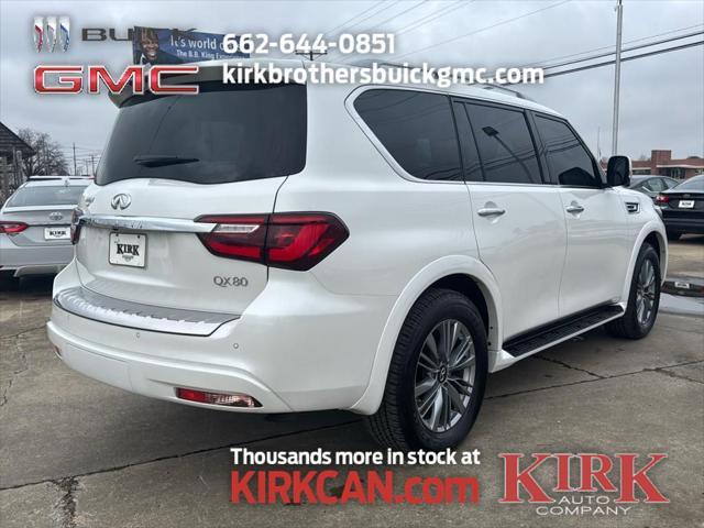 used 2022 INFINITI QX80 car, priced at $46,850