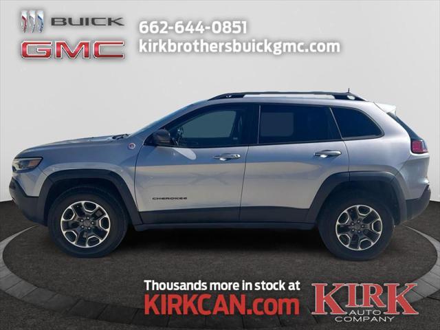 used 2021 Jeep Cherokee car, priced at $22,880