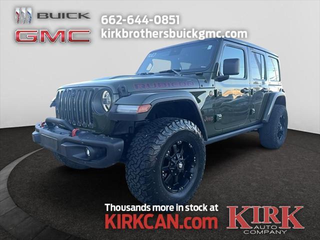 used 2021 Jeep Wrangler Unlimited car, priced at $35,589