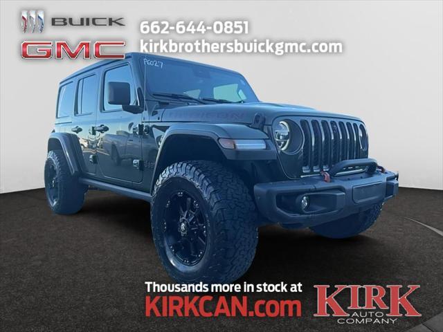 used 2021 Jeep Wrangler Unlimited car, priced at $35,589