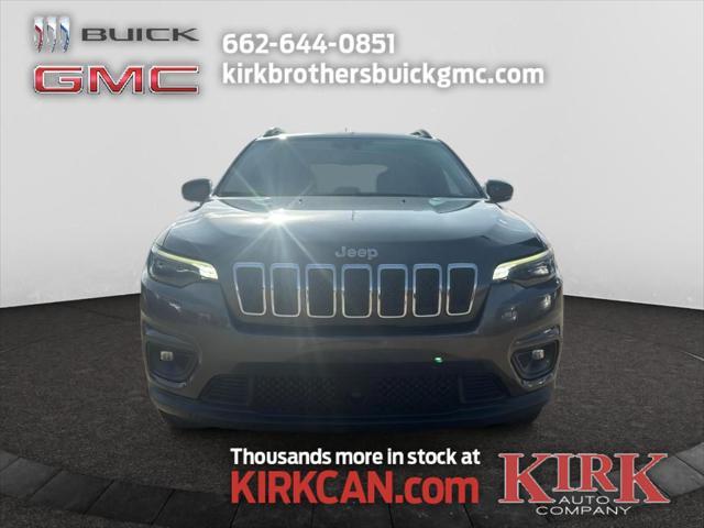 used 2021 Jeep Cherokee car, priced at $19,578