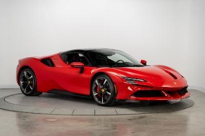 used 2023 Ferrari SF90 Spider car, priced at $749,900