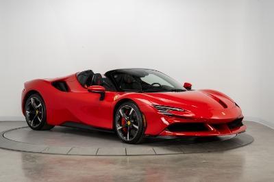 used 2023 Ferrari SF90 Spider car, priced at $749,900
