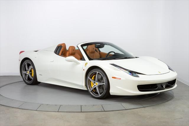 used 2014 Ferrari 458 Spider car, priced at $279,900