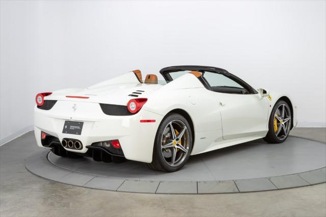 used 2014 Ferrari 458 Spider car, priced at $279,900