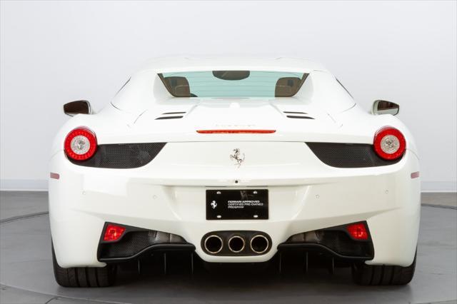 used 2014 Ferrari 458 Spider car, priced at $279,900