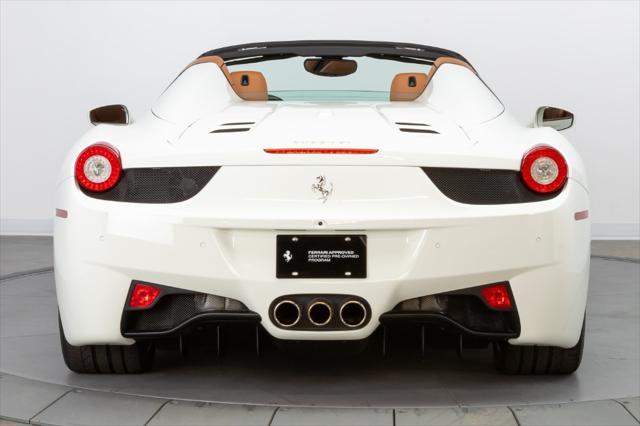 used 2014 Ferrari 458 Spider car, priced at $279,900