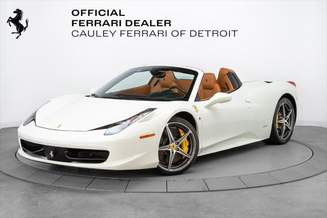 used 2014 Ferrari 458 Spider car, priced at $279,900