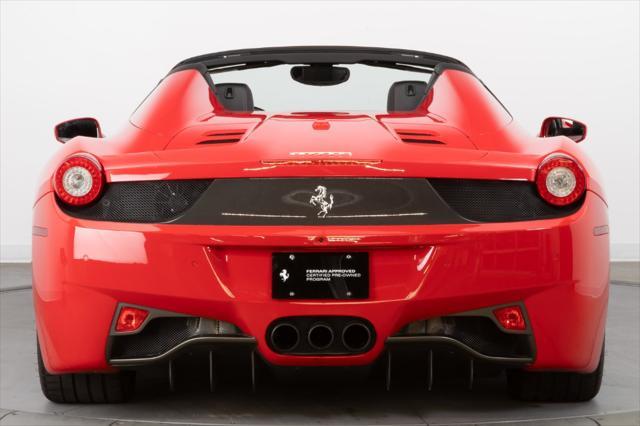 used 2015 Ferrari 458 Spider car, priced at $249,900