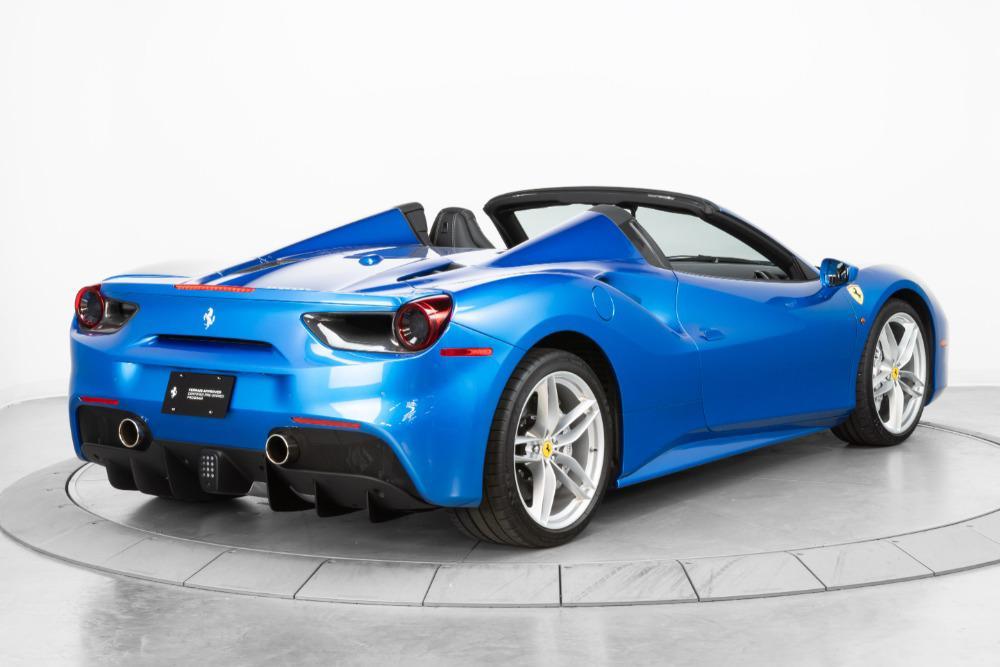 used 2018 Ferrari 488 Spider car, priced at $299,900