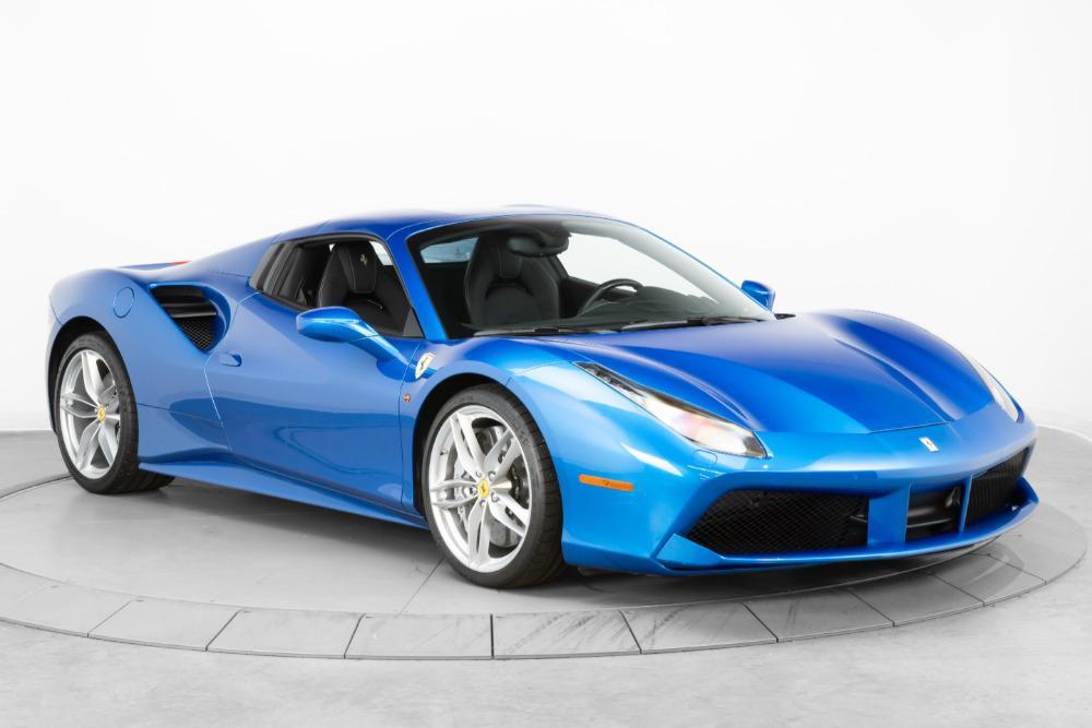 used 2018 Ferrari 488 Spider car, priced at $299,900
