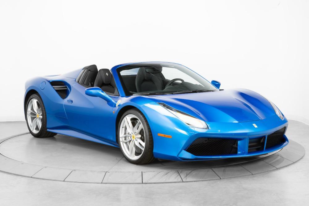 used 2018 Ferrari 488 Spider car, priced at $299,900
