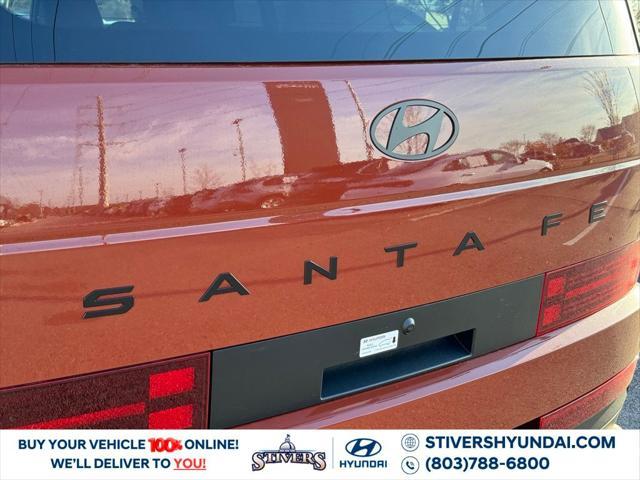 new 2025 Hyundai Santa Fe car, priced at $38,975
