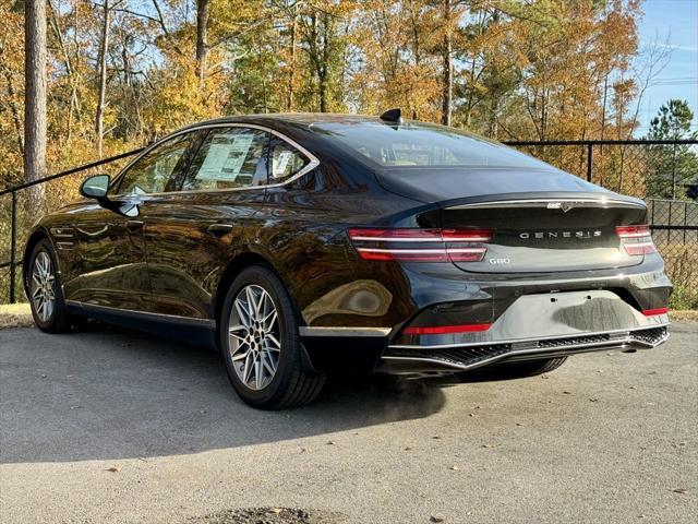 new 2025 Genesis G80 car, priced at $56,654