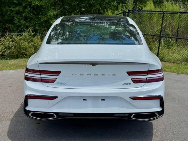 new 2025 Genesis G80 car, priced at $67,849