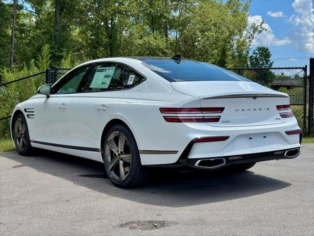new 2025 Genesis G80 car, priced at $67,849