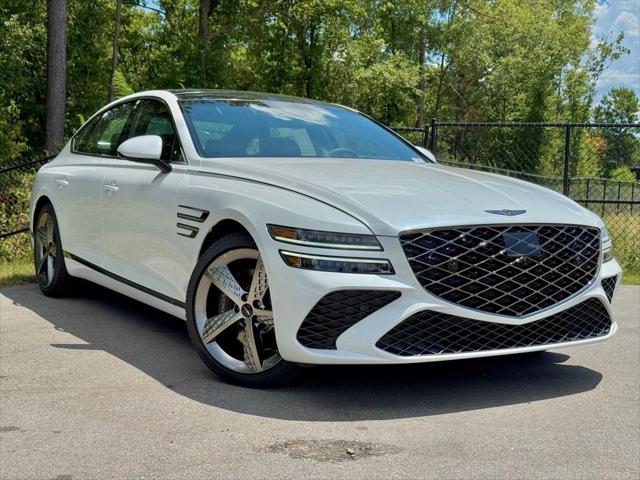 new 2025 Genesis G80 car, priced at $67,849